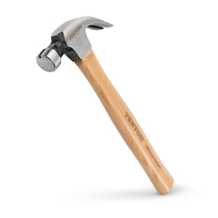 Tekton 16 oz. Hickory Handle Magnetic Head Claw Hammer 30303